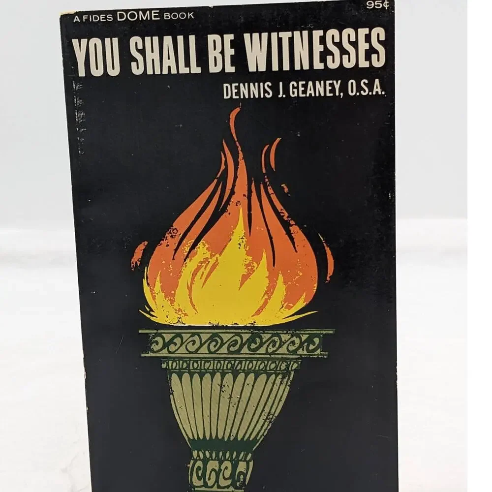 You Should Be Witness By Dennis Geaney Paperback Vintage Catholic Layman 1964
